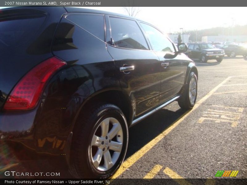 Super Black / Charcoal 2007 Nissan Murano SL AWD