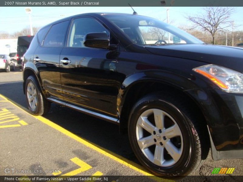 Super Black / Charcoal 2007 Nissan Murano SL AWD