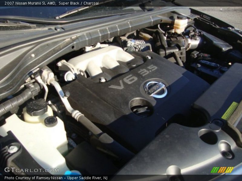 Super Black / Charcoal 2007 Nissan Murano SL AWD