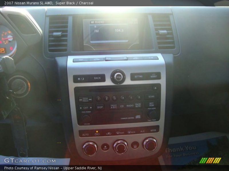 Super Black / Charcoal 2007 Nissan Murano SL AWD