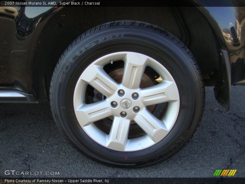 Super Black / Charcoal 2007 Nissan Murano SL AWD