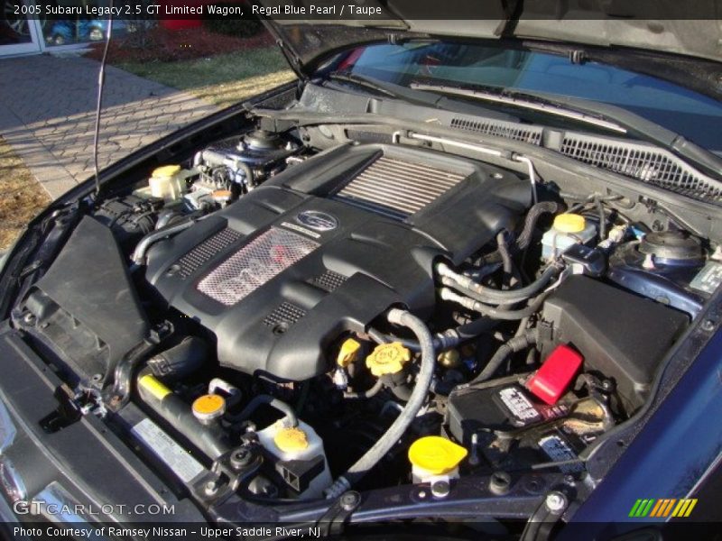  2005 Legacy 2.5 GT Limited Wagon Engine - 2.5 Liter Turbocharged DOHC 16-Valve Flat 4 Cylinder