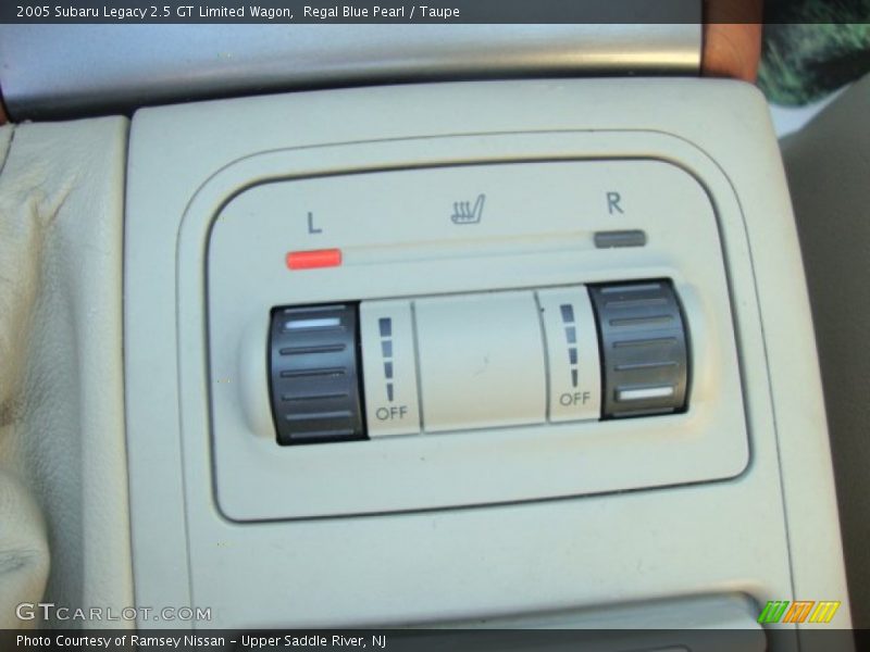 Regal Blue Pearl / Taupe 2005 Subaru Legacy 2.5 GT Limited Wagon