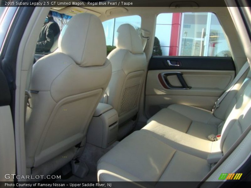 Regal Blue Pearl / Taupe 2005 Subaru Legacy 2.5 GT Limited Wagon