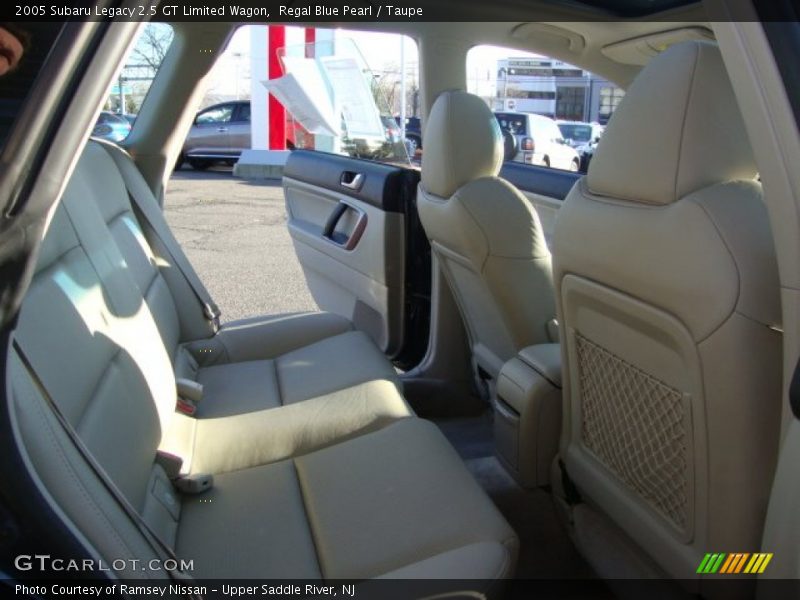 Regal Blue Pearl / Taupe 2005 Subaru Legacy 2.5 GT Limited Wagon