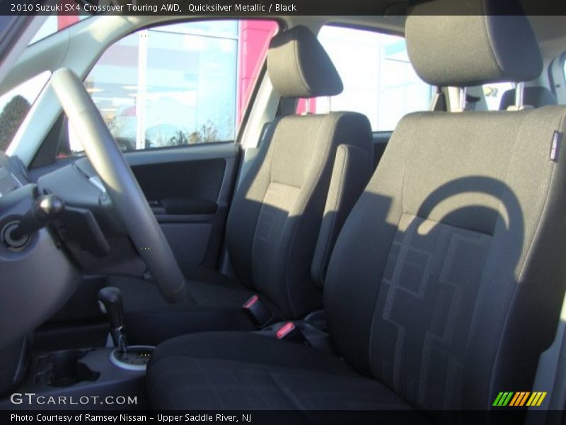 Quicksilver Metallic / Black 2010 Suzuki SX4 Crossover Touring AWD