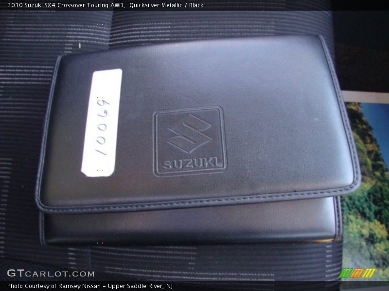 Quicksilver Metallic / Black 2010 Suzuki SX4 Crossover Touring AWD
