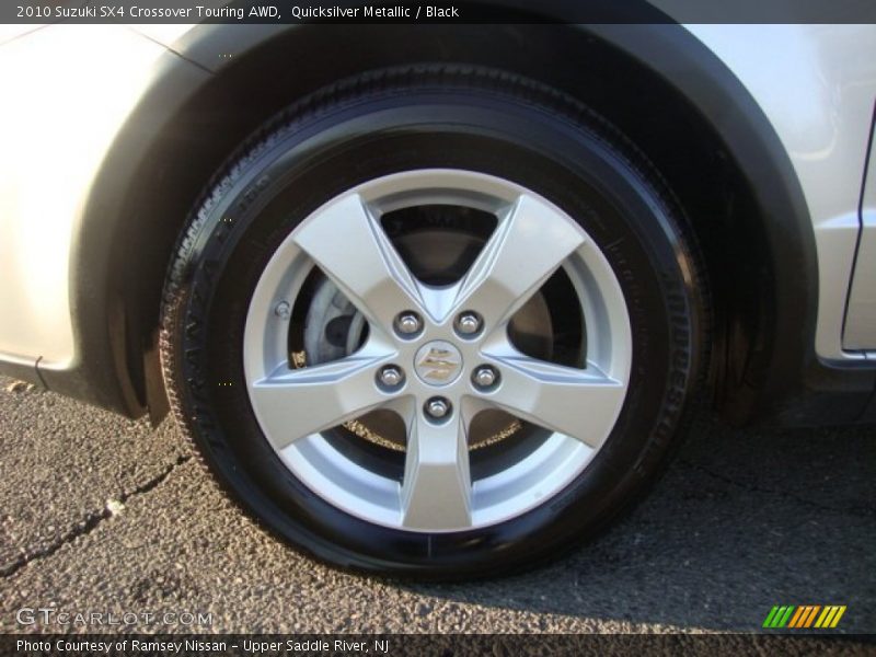 Quicksilver Metallic / Black 2010 Suzuki SX4 Crossover Touring AWD