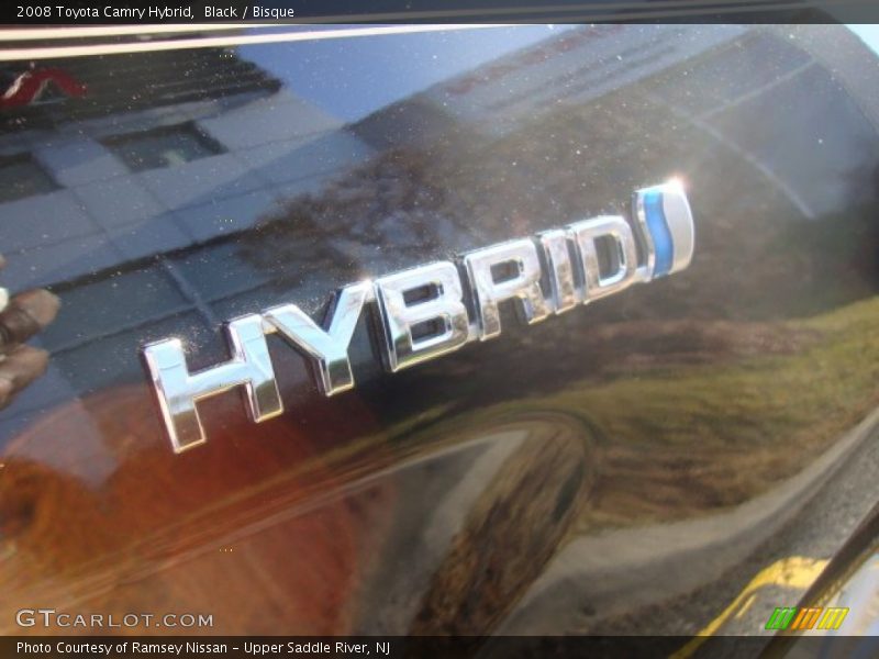 Black / Bisque 2008 Toyota Camry Hybrid