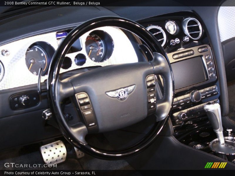  2008 Continental GTC Mulliner Steering Wheel