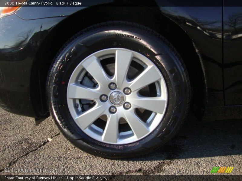 Black / Bisque 2008 Toyota Camry Hybrid