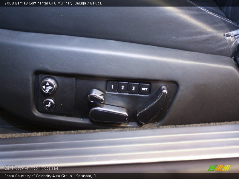 Controls of 2008 Continental GTC Mulliner
