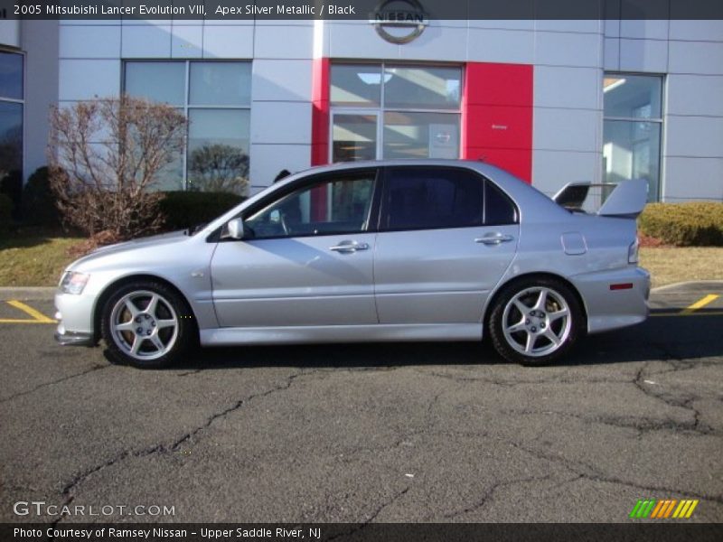  2005 Lancer Evolution VIII Apex Silver Metallic