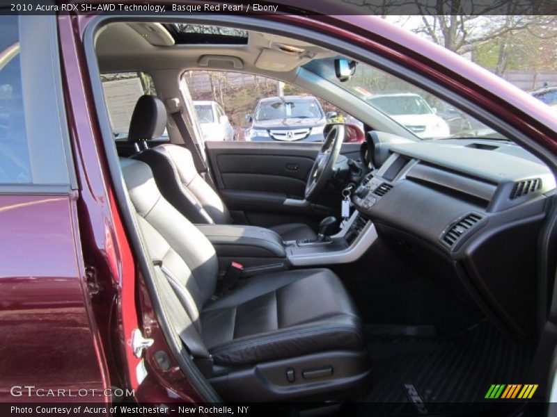 Basque Red Pearl / Ebony 2010 Acura RDX SH-AWD Technology