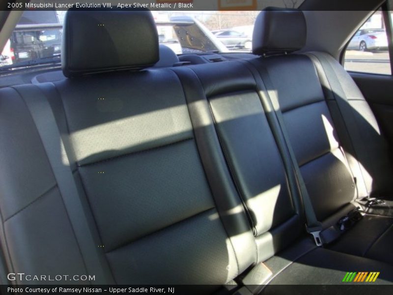 Apex Silver Metallic / Black 2005 Mitsubishi Lancer Evolution VIII