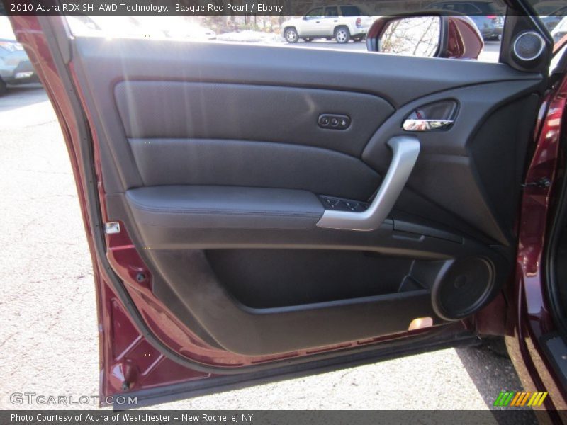 Basque Red Pearl / Ebony 2010 Acura RDX SH-AWD Technology
