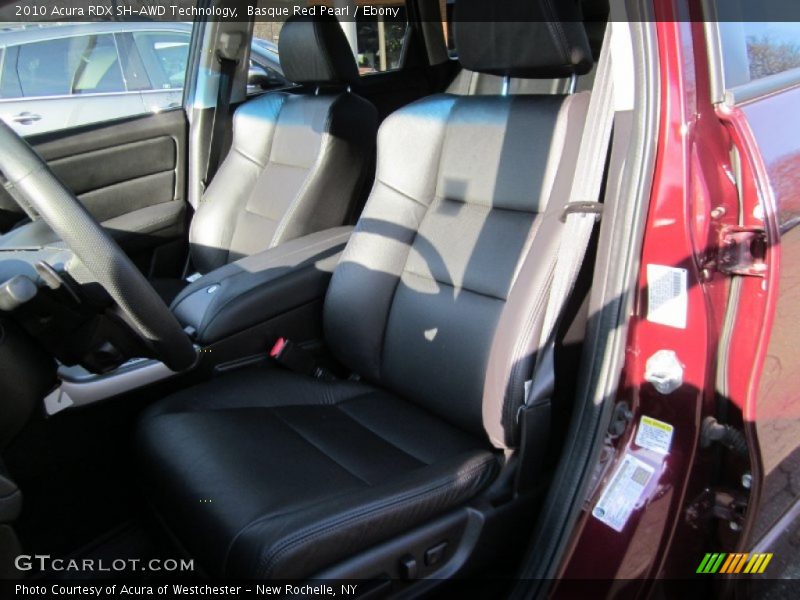 Basque Red Pearl / Ebony 2010 Acura RDX SH-AWD Technology