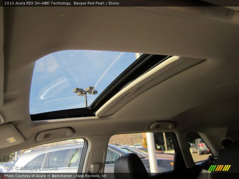 Basque Red Pearl / Ebony 2010 Acura RDX SH-AWD Technology