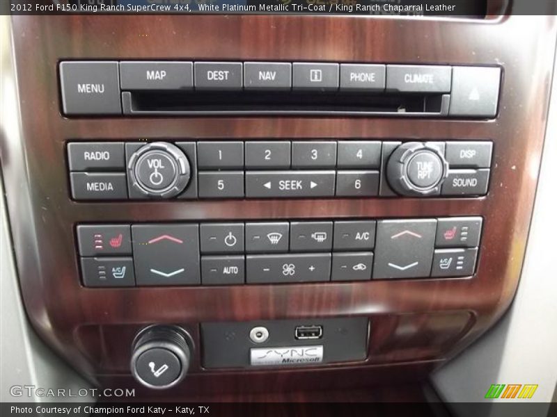 Controls of 2012 F150 King Ranch SuperCrew 4x4