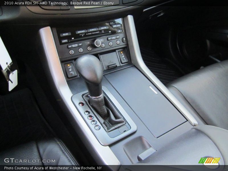 Basque Red Pearl / Ebony 2010 Acura RDX SH-AWD Technology