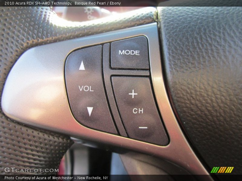 Basque Red Pearl / Ebony 2010 Acura RDX SH-AWD Technology