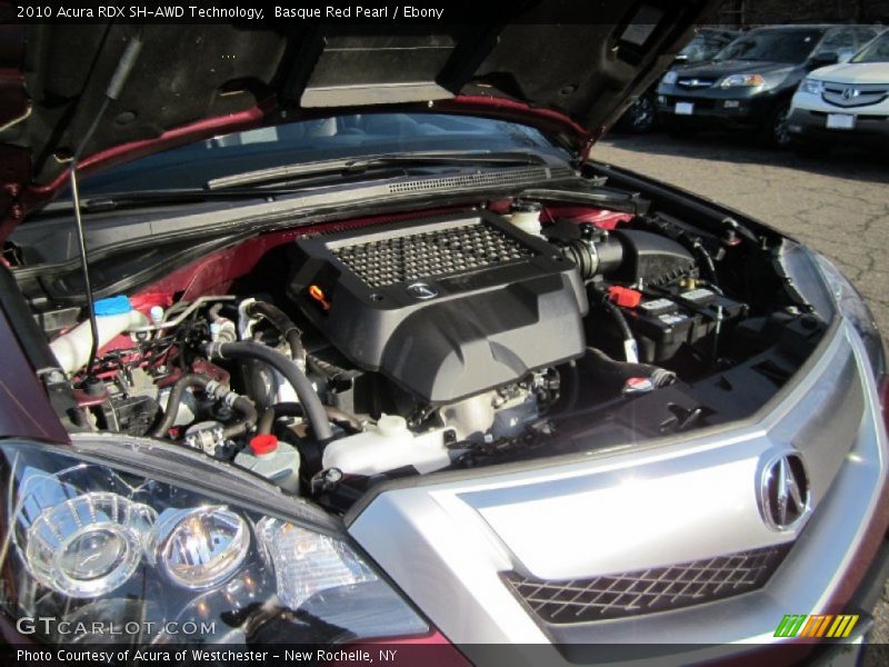 Basque Red Pearl / Ebony 2010 Acura RDX SH-AWD Technology