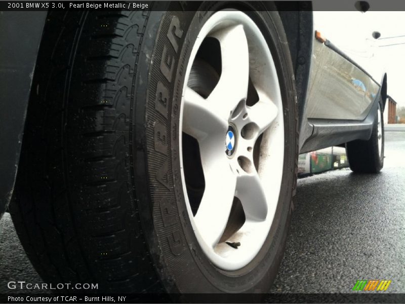 Pearl Beige Metallic / Beige 2001 BMW X5 3.0i