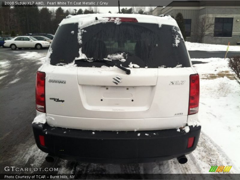 Pearl White Tri Coat Metallic / Grey 2008 Suzuki XL7 AWD