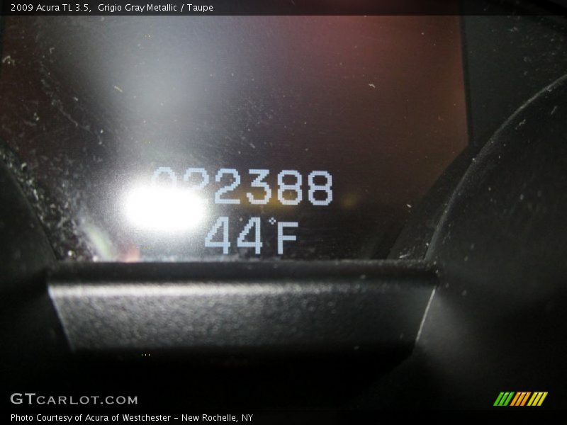 Grigio Gray Metallic / Taupe 2009 Acura TL 3.5
