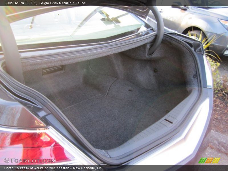 Grigio Gray Metallic / Taupe 2009 Acura TL 3.5