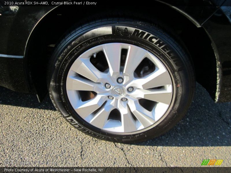 Crystal Black Pearl / Ebony 2010 Acura RDX SH-AWD