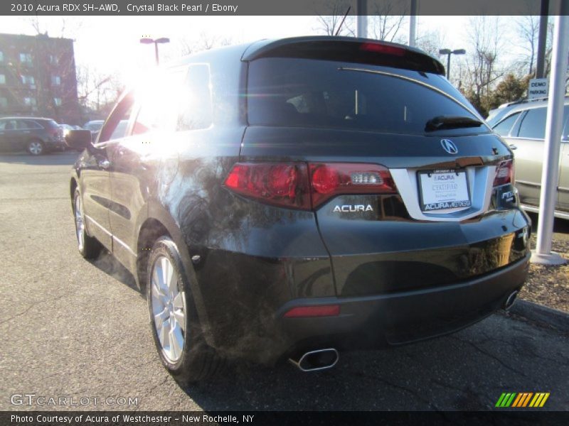 Crystal Black Pearl / Ebony 2010 Acura RDX SH-AWD