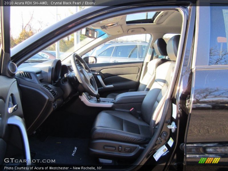 Crystal Black Pearl / Ebony 2010 Acura RDX SH-AWD