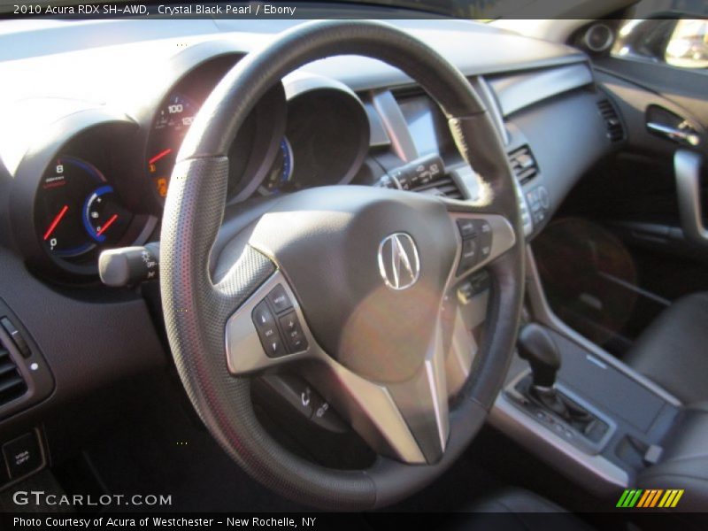 Crystal Black Pearl / Ebony 2010 Acura RDX SH-AWD