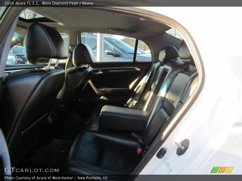 White Diamond Pearl / Ebony 2006 Acura TL 3.2