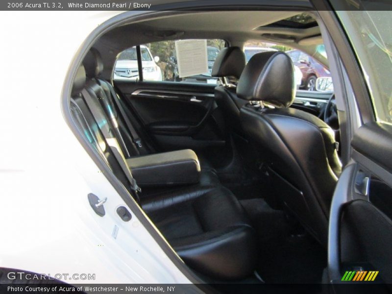 White Diamond Pearl / Ebony 2006 Acura TL 3.2