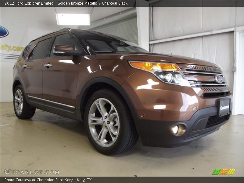Front 3/4 View of 2012 Explorer Limited
