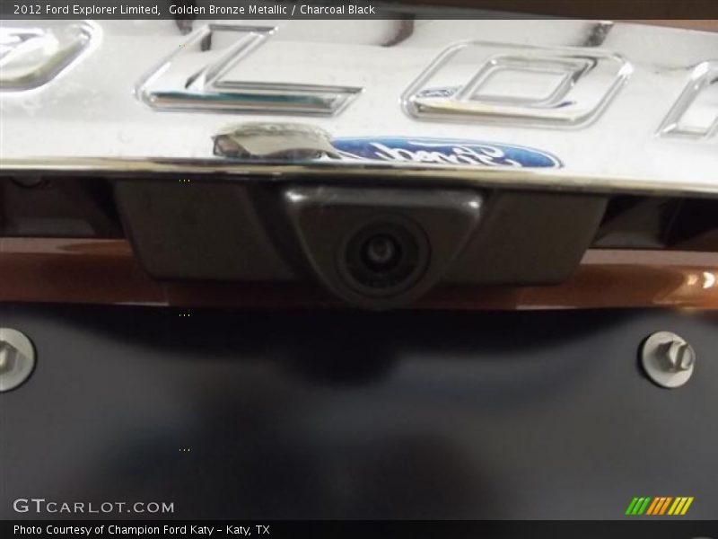 Golden Bronze Metallic / Charcoal Black 2012 Ford Explorer Limited