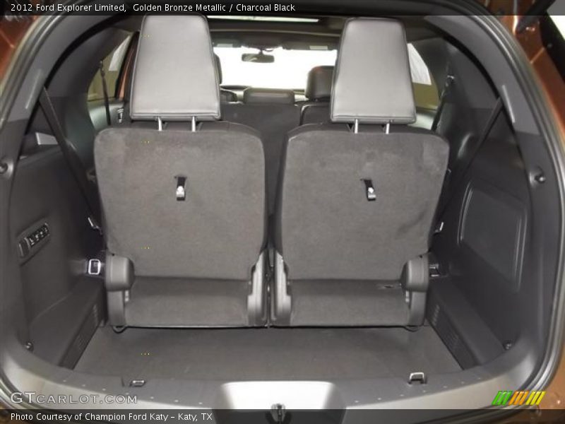 Golden Bronze Metallic / Charcoal Black 2012 Ford Explorer Limited