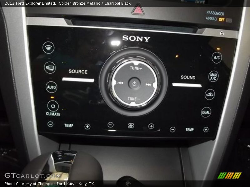 Audio System of 2012 Explorer Limited