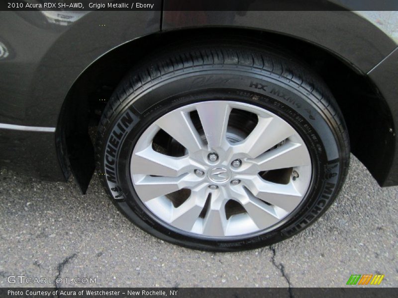 Grigio Metallic / Ebony 2010 Acura RDX SH-AWD