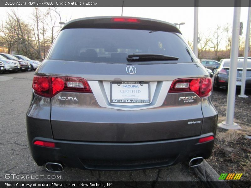 Grigio Metallic / Ebony 2010 Acura RDX SH-AWD