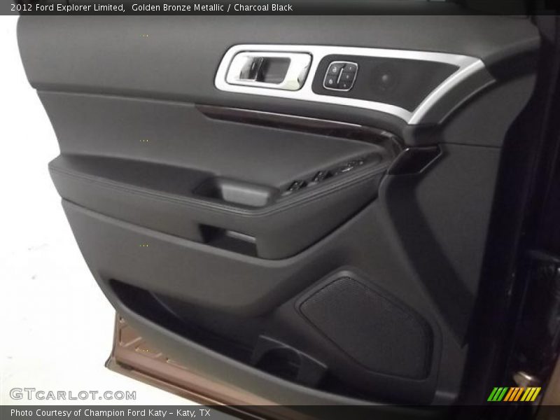 Golden Bronze Metallic / Charcoal Black 2012 Ford Explorer Limited