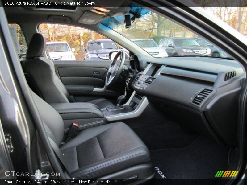 Grigio Metallic / Ebony 2010 Acura RDX SH-AWD