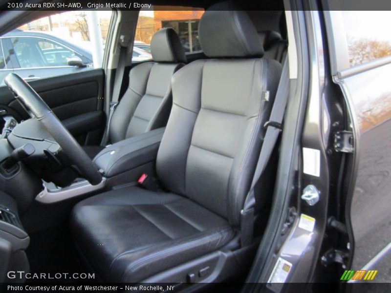 Grigio Metallic / Ebony 2010 Acura RDX SH-AWD