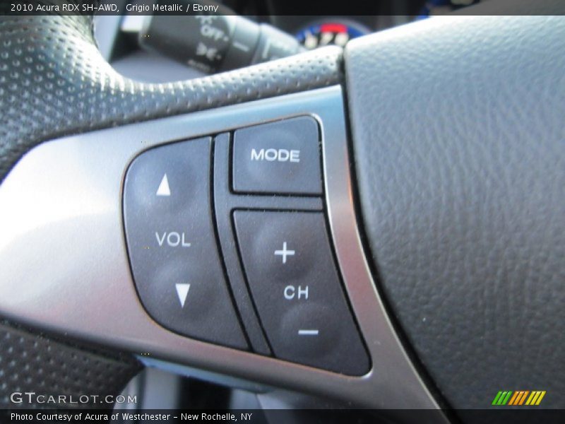 Grigio Metallic / Ebony 2010 Acura RDX SH-AWD