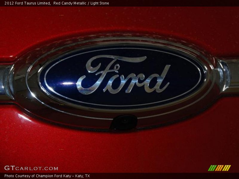 Red Candy Metallic / Light Stone 2012 Ford Taurus Limited