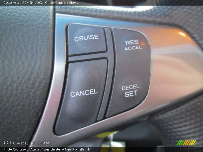 Grigio Metallic / Ebony 2010 Acura RDX SH-AWD
