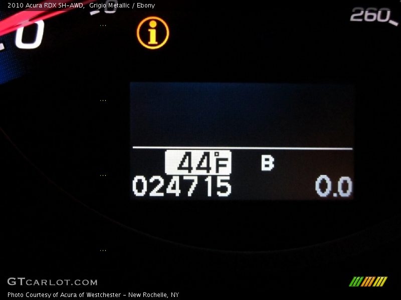 Grigio Metallic / Ebony 2010 Acura RDX SH-AWD