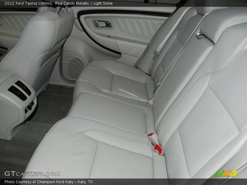 Red Candy Metallic / Light Stone 2012 Ford Taurus Limited
